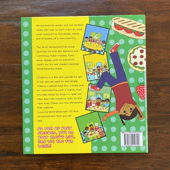 Handstand Kids Illustrated Italian Cookbook by Yvette Garfield - Picture 2 of 6